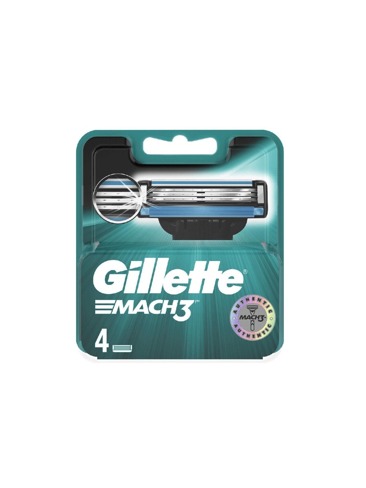 Ricambio GILLETTE MACH3 4UD Uomo