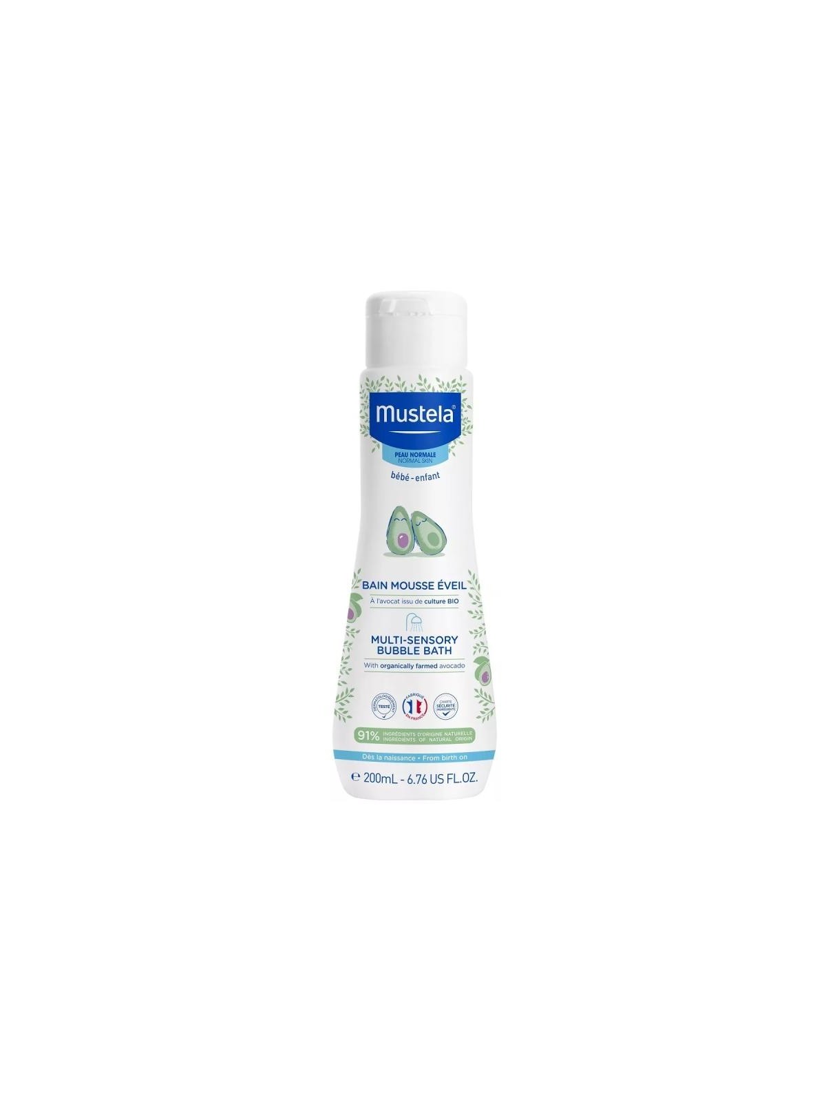 Mustela Normal Skin Multi-Sensory Bubble Bath 200ml unisex