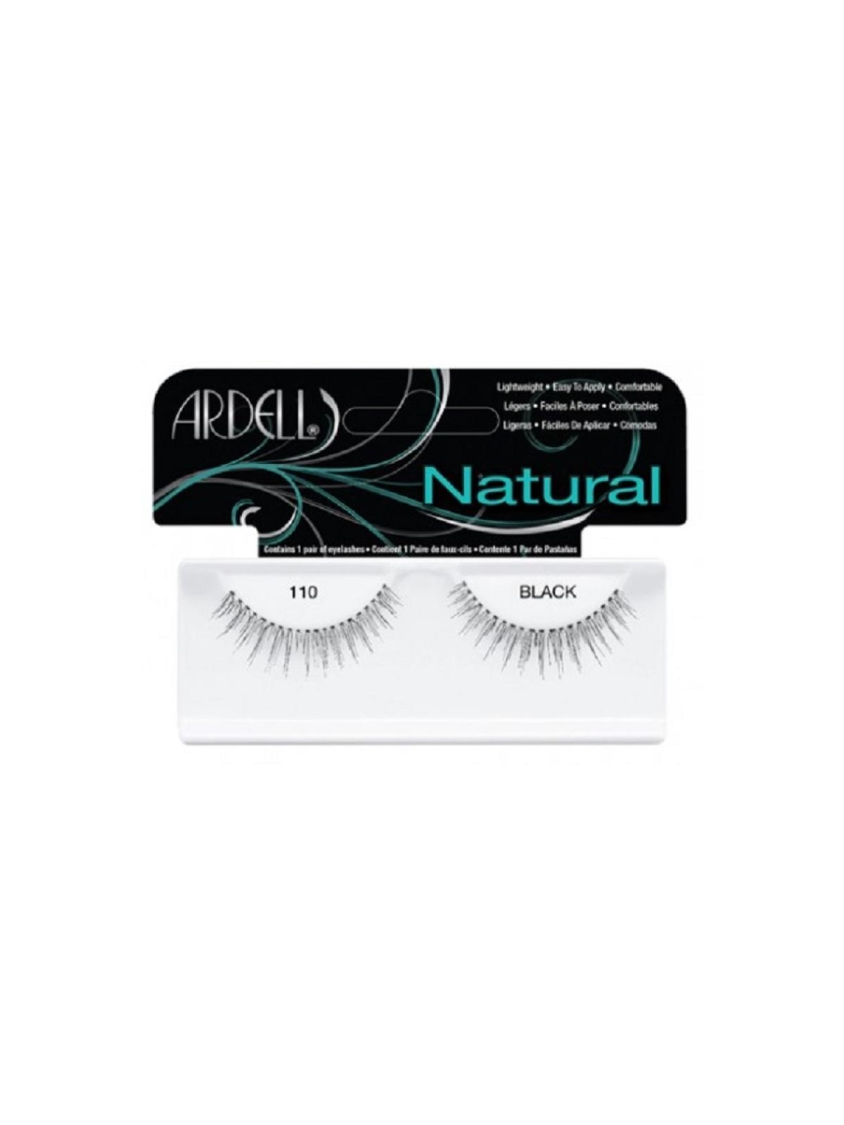 Ciglia finta Ardell n110 nero 5ml: look intenso, dona volume e lunghezza