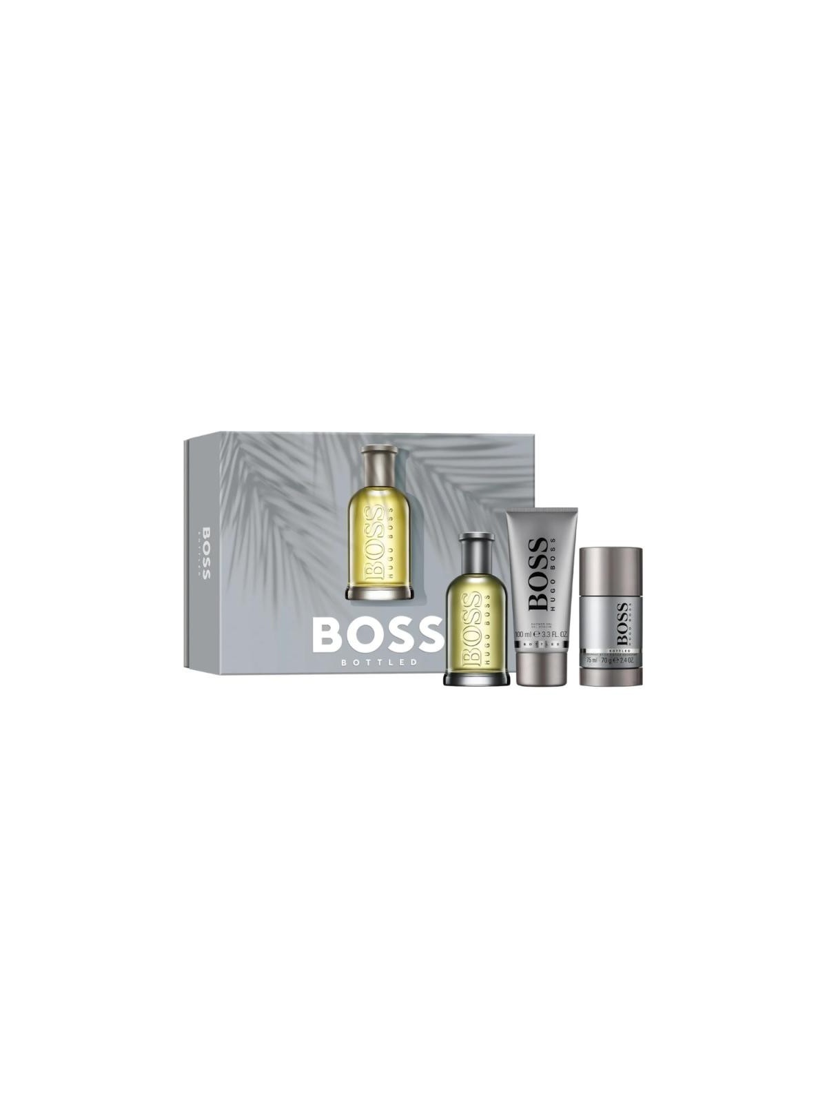 Hugo Boss Bottled Giftset 275ml eau de toilette Spray 100ml-Shower Gel 100ml-Deo Stick 75ml