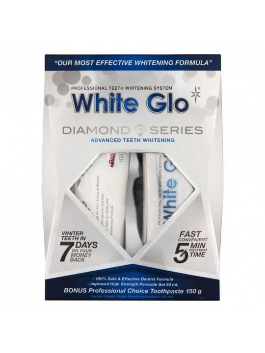 Sbiancamento denti White Glo Diamond Series