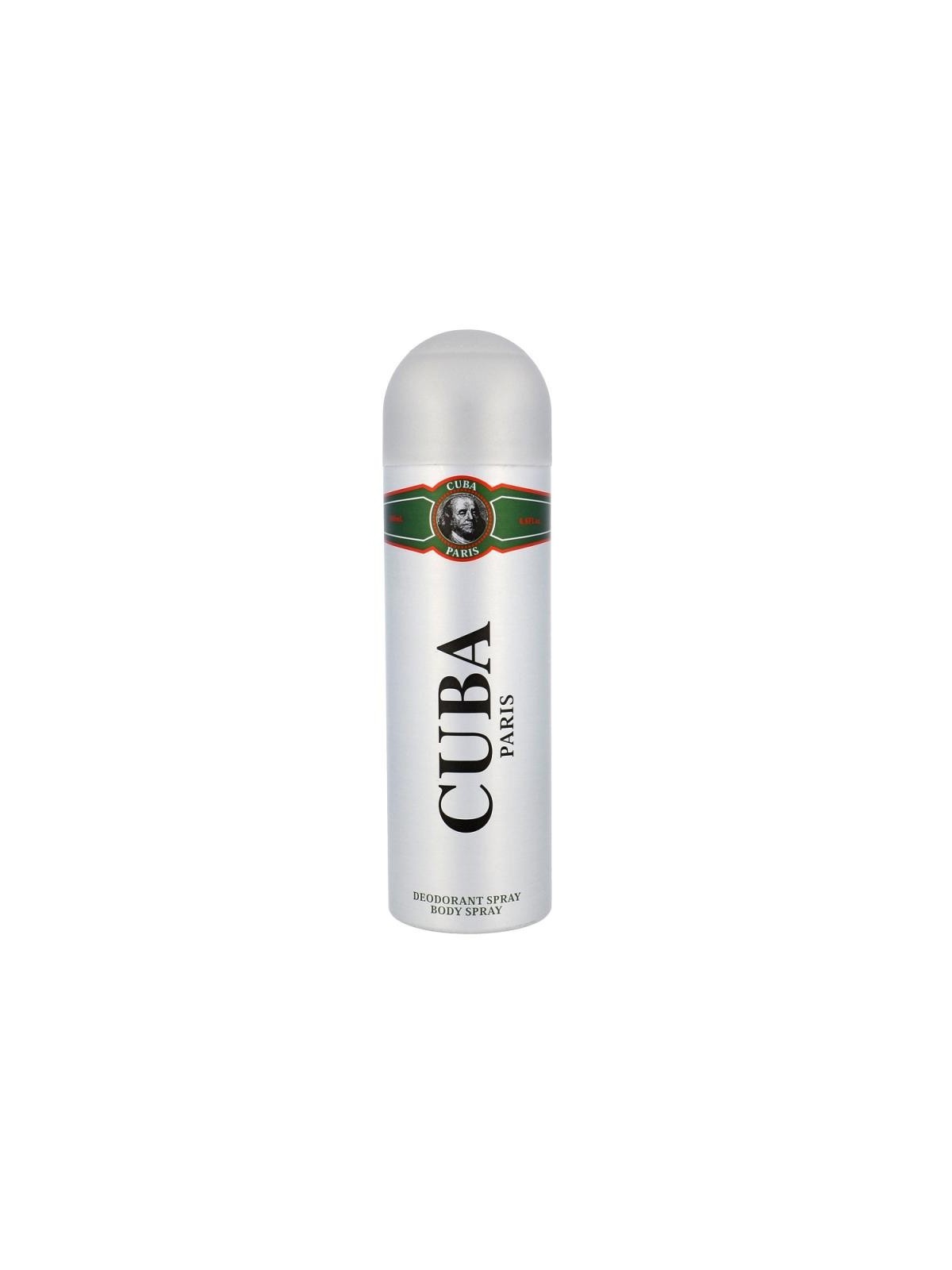 Deospray Cuba Verde uomo 200ml