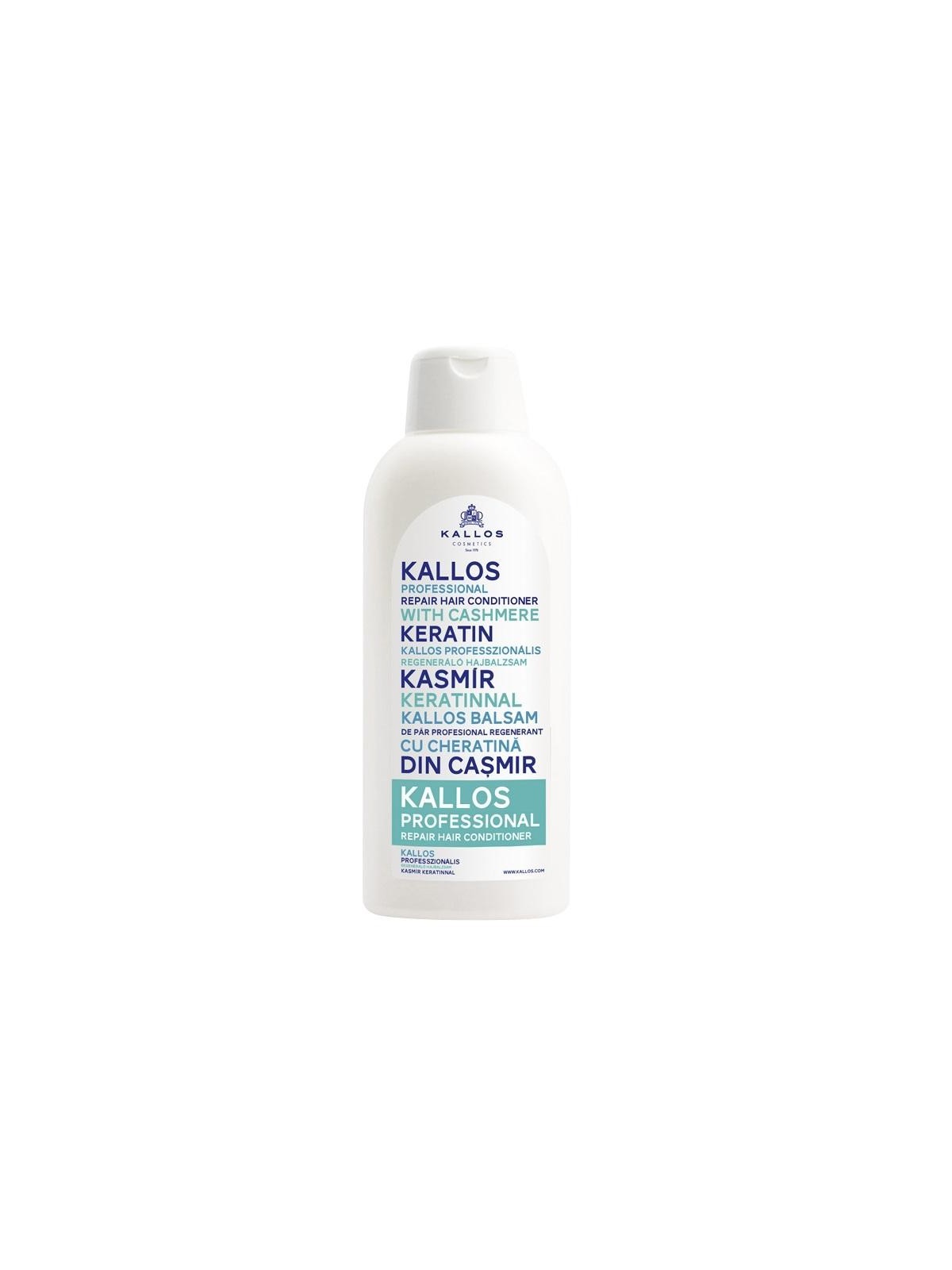 Balsamo Riparatore Kallos Professional Cheratina Cashmere 1000ml