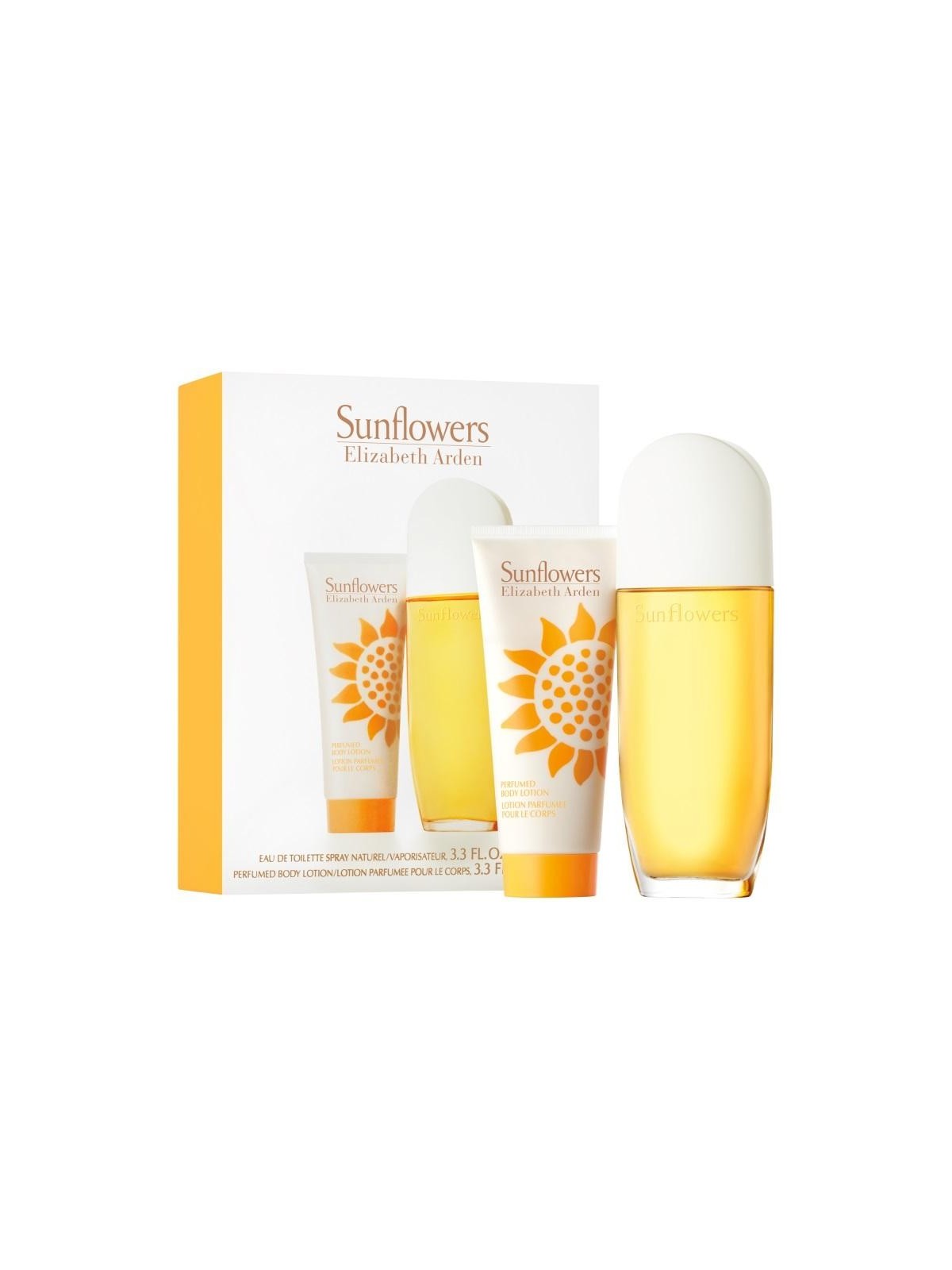 E.Arden Sunflowers Giftset donna 200ml eau de toilette 100ml-Body Lotion 100ml
