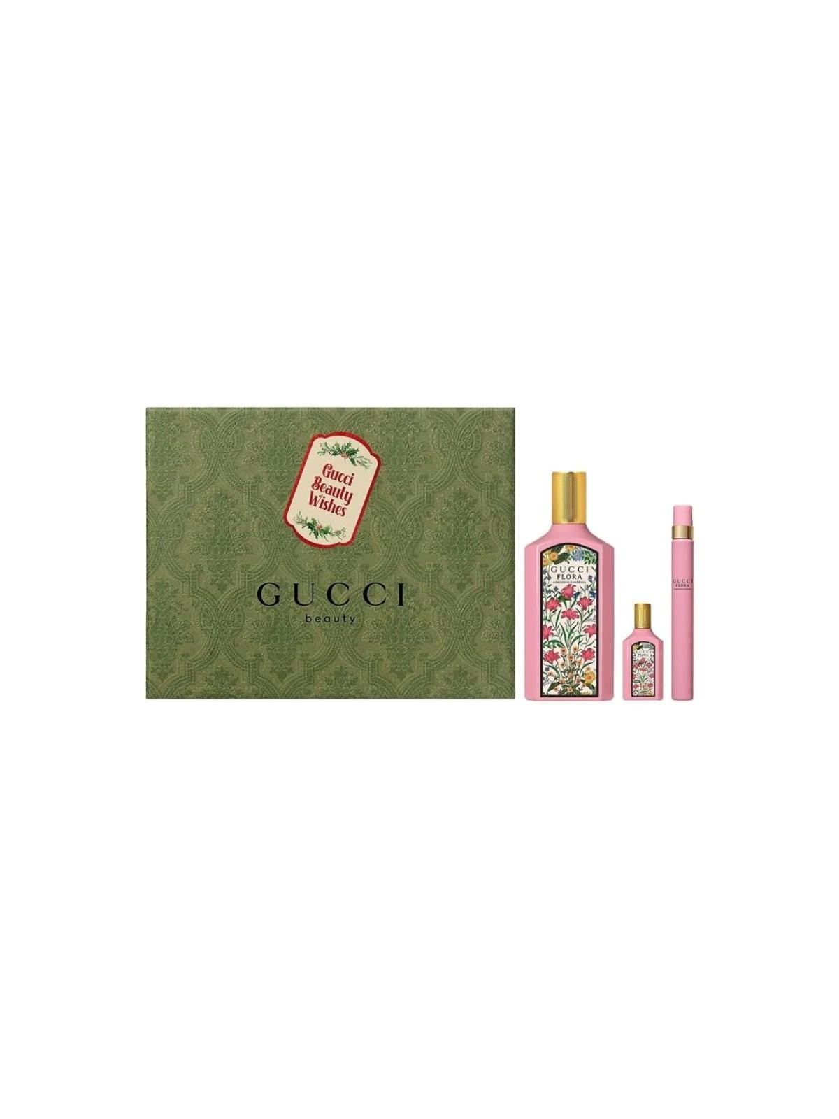 Gucci GUCCI FLORA GORGEOUS GARDENIA LOT 3 unit unisex