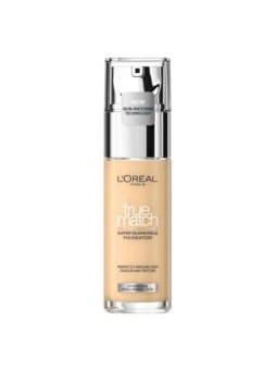 LOral True Match Fondotinta Super sfumabile Consolidante e perfezionatore del trucco 30 ml donna  1N Ivory