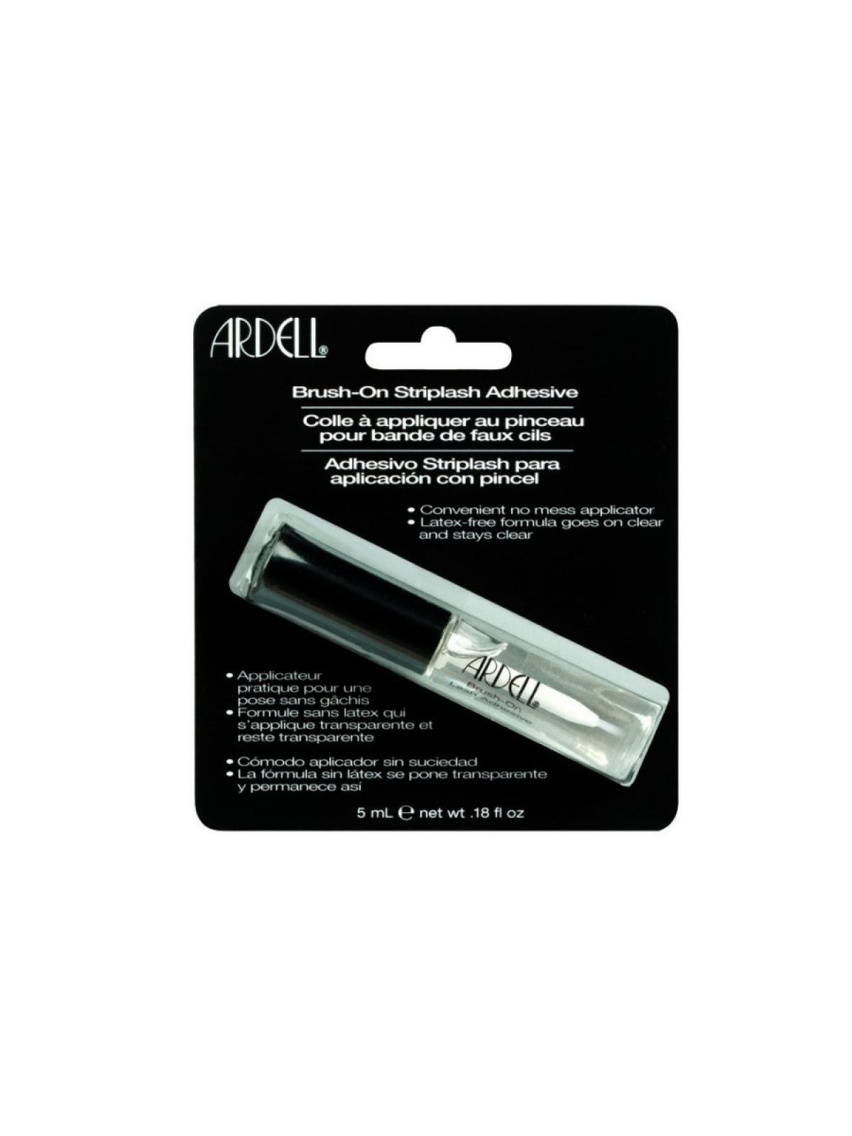 Ardell Adesivo per ciglia BrushOn Strip Colla per ciglia finte con pennello da 5 ml donna