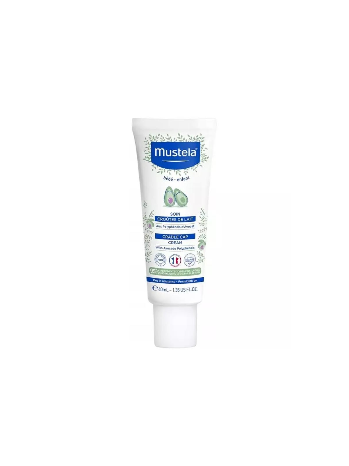 Mustela Bebe Cradle Cap Cream 40ml