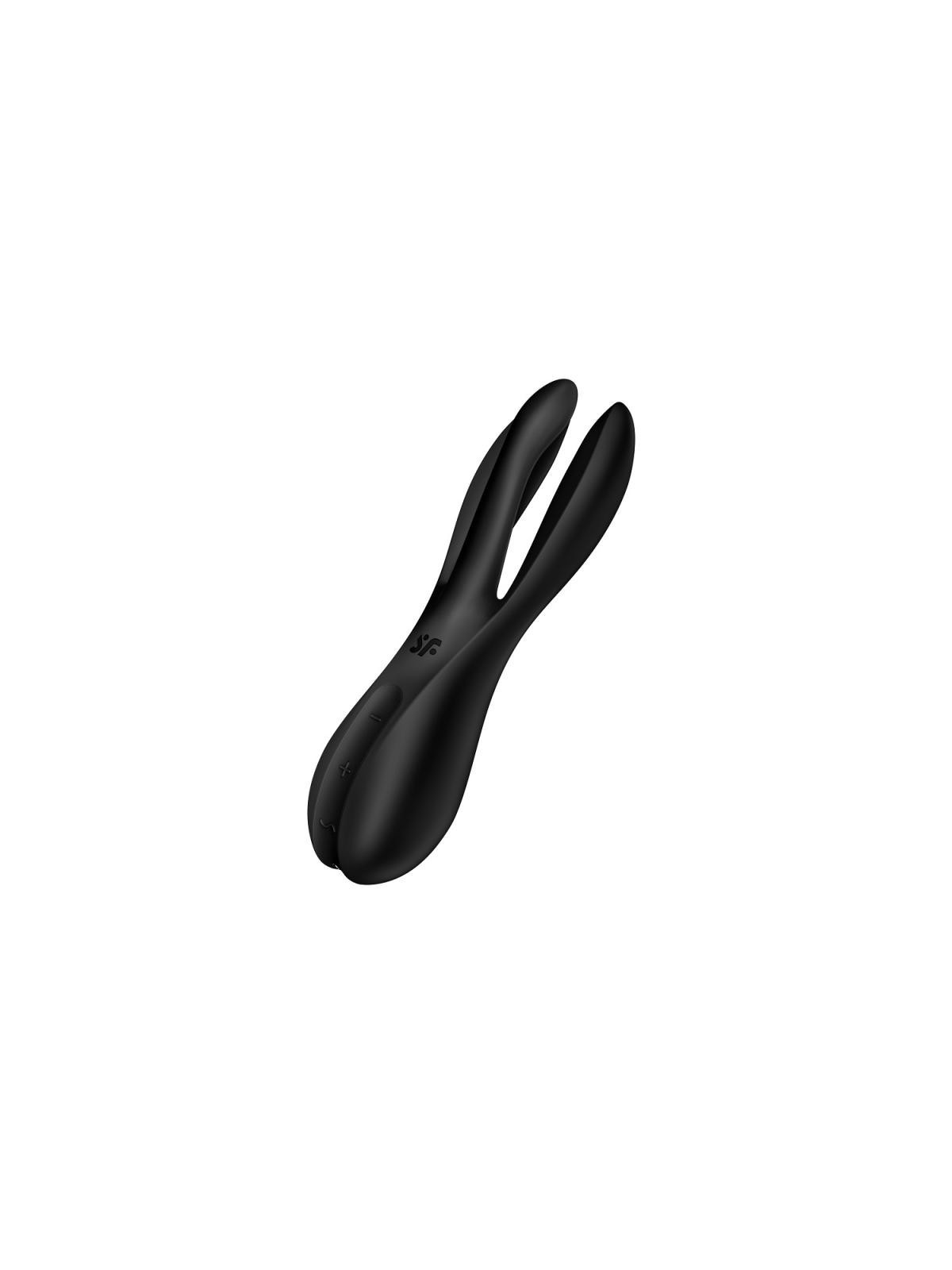 SATISFYER trio vibratore nero nero 1un donna