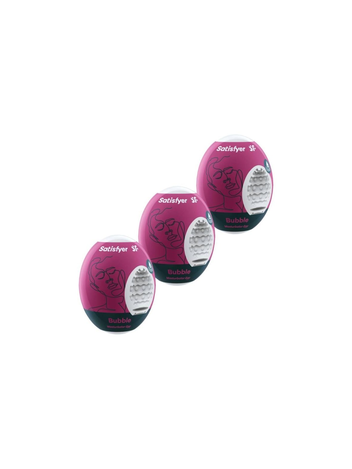 SATISFYER bubble uova masturbatrici 3 1un unisex uomo
