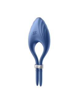 Duelist Vibrating Cock Ring, blue