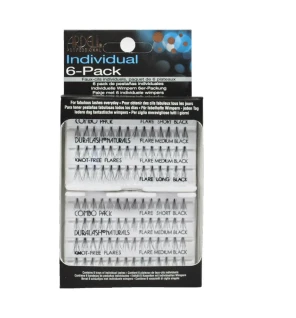 Set di ciuffi di ciglia ARDELL Nere x6