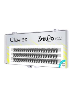 CLAVIER BeDU2O Ciglia Doppio Volume 8mm