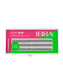 IBRA Foxy Eye Ciuffi ciglia 14mm 120 pz