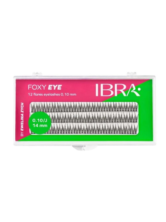 IBRA Foxy Eye Ciuffi ciglia 14mm 120 pz