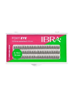IBRA Foxy Eye Ciuffi ciglia 16mm 120 pz