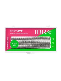 IBRA Foxy Eye Ciuffi Ciglia Mix 120 pz