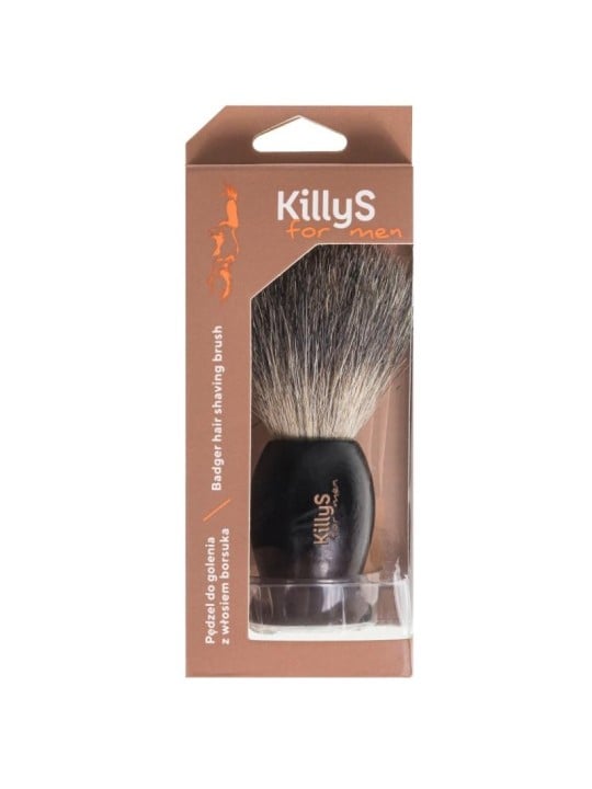 Pennello da barba in pelo di tasso KILLYS For Men