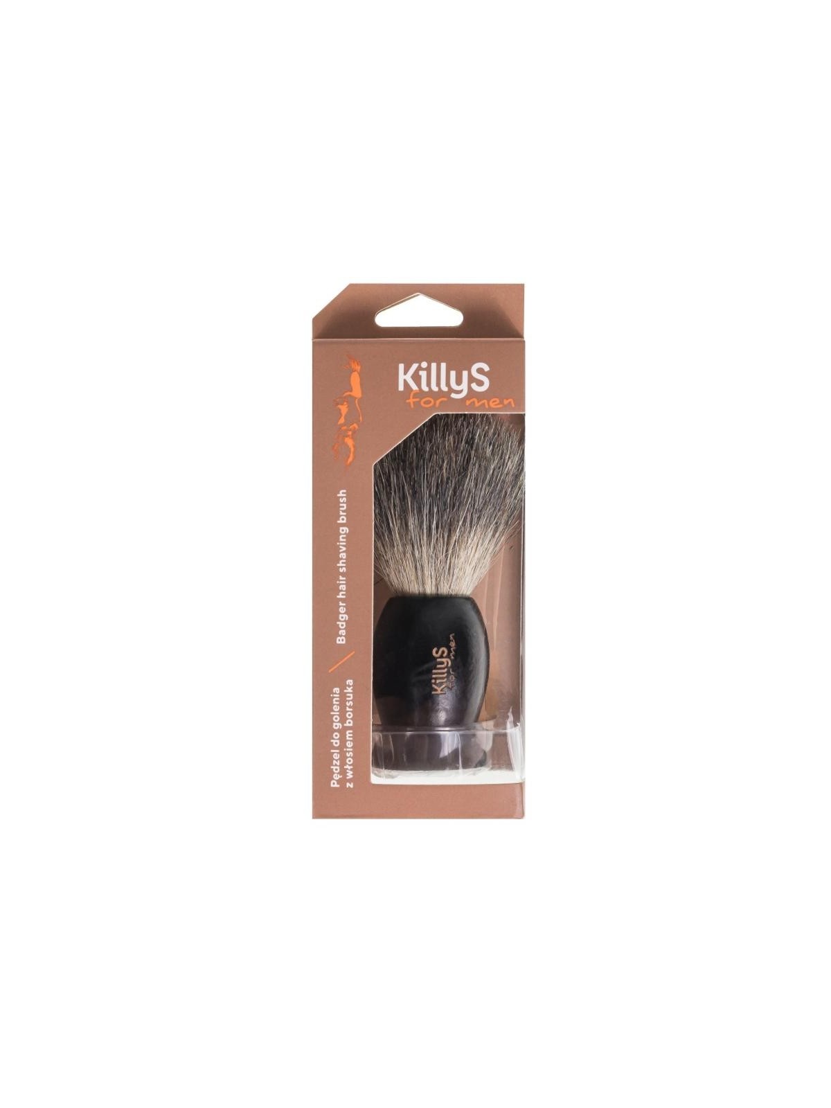 Pennello da barba in pelo di tasso KILLYS For Men