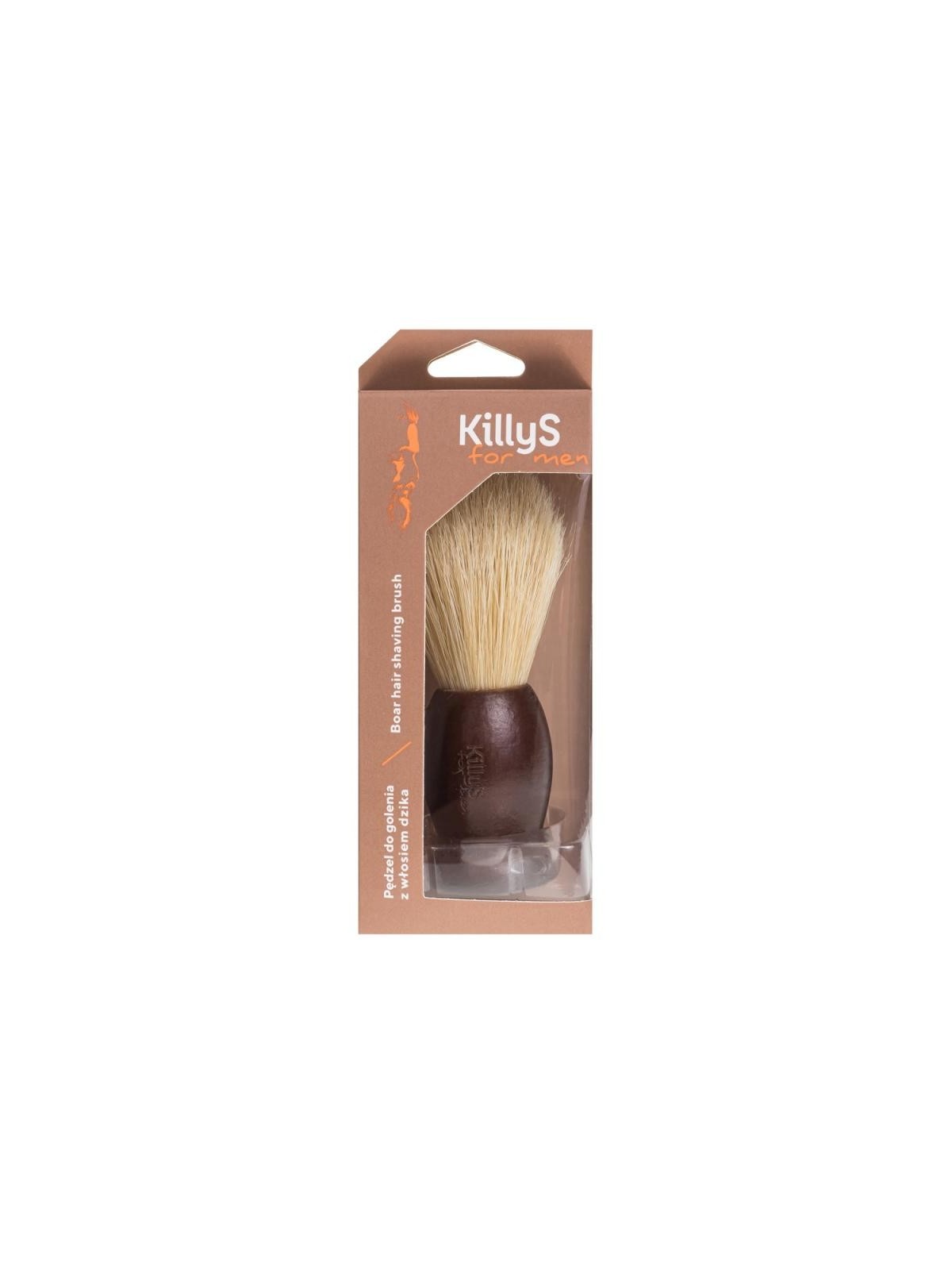 Pennello da barba con setole di cinghiale KILLYS For Men