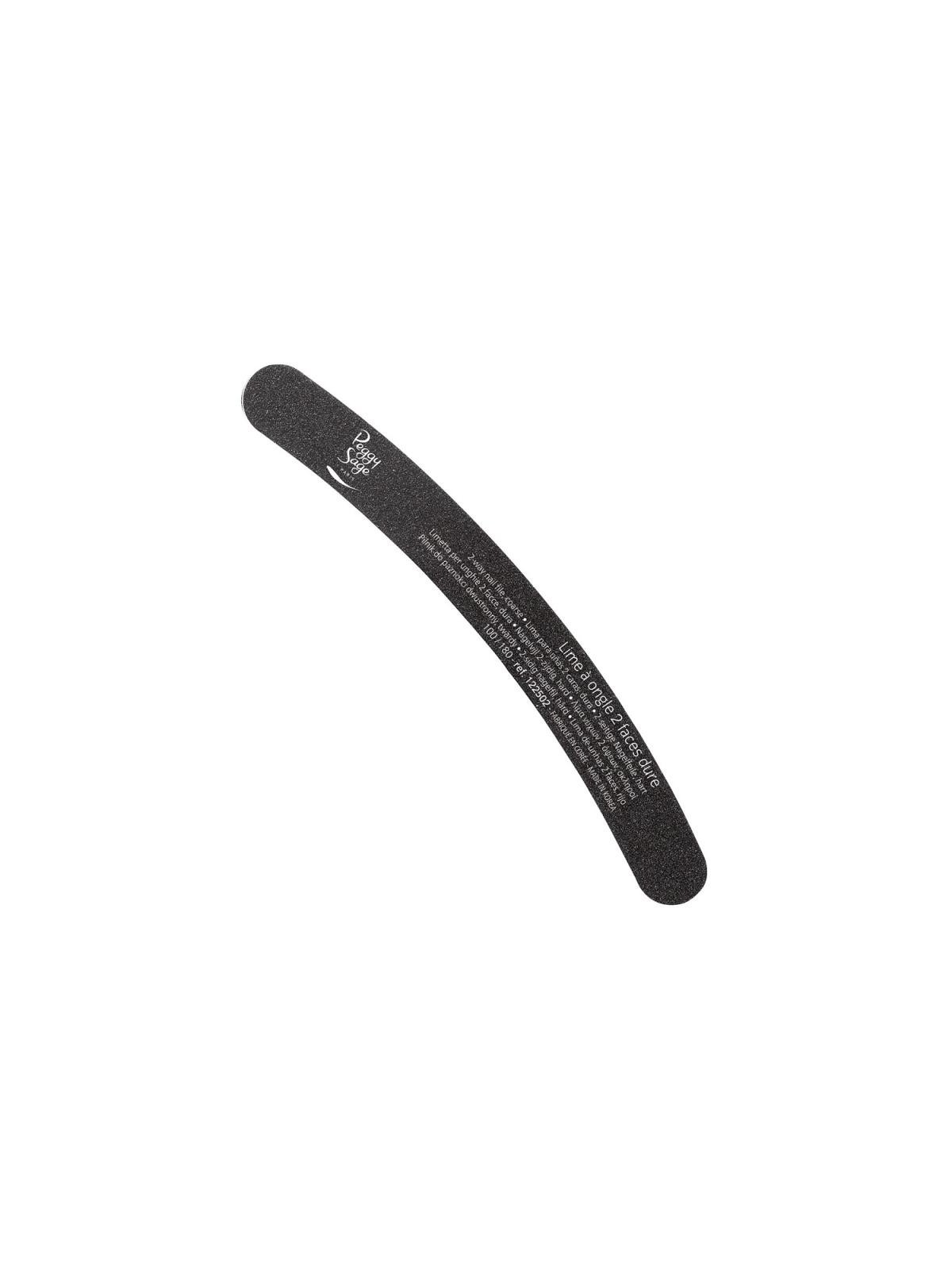 Lima per unghie a 2 vie 100180 Nera