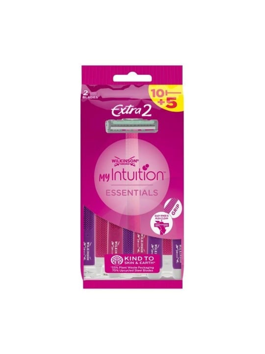 WILKINSON My Intuition Extra2 Essentials rasoi usa e getta da donna 15 pz
