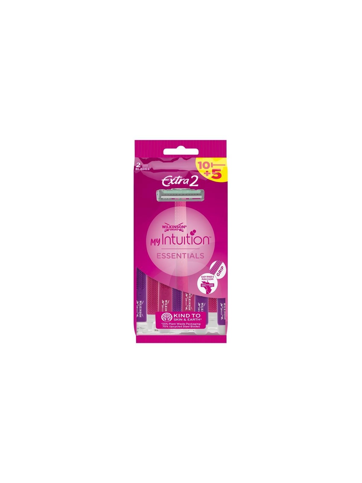 WILKINSON My Intuition Extra2 Essentials rasoi usa e getta da donna 15 pz