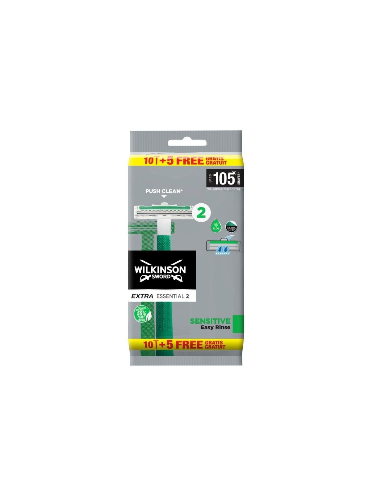 Rasoio usa e getta Wilkinson Sword Extra Essential 2 Sensitive