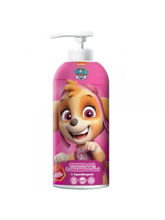 PAW PATROL Gel detergente e shampoo 2in1 Fragola 1000ml