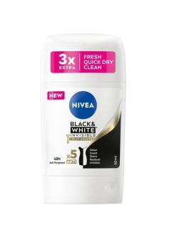 NIVEA BlackWhite Invisible Silky Smooth stick antitraspirante 50ml
