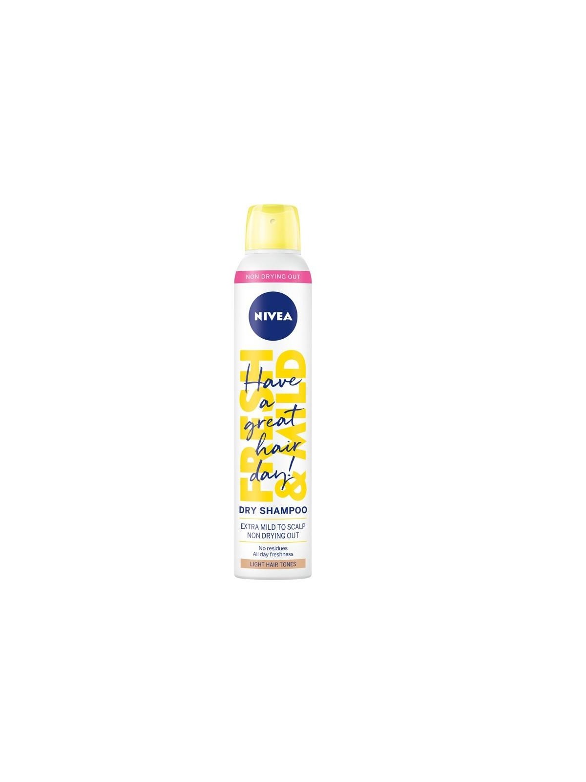 Shampoo NIVEA Fresh Revive capelli secchi sfumature chiare 200ml