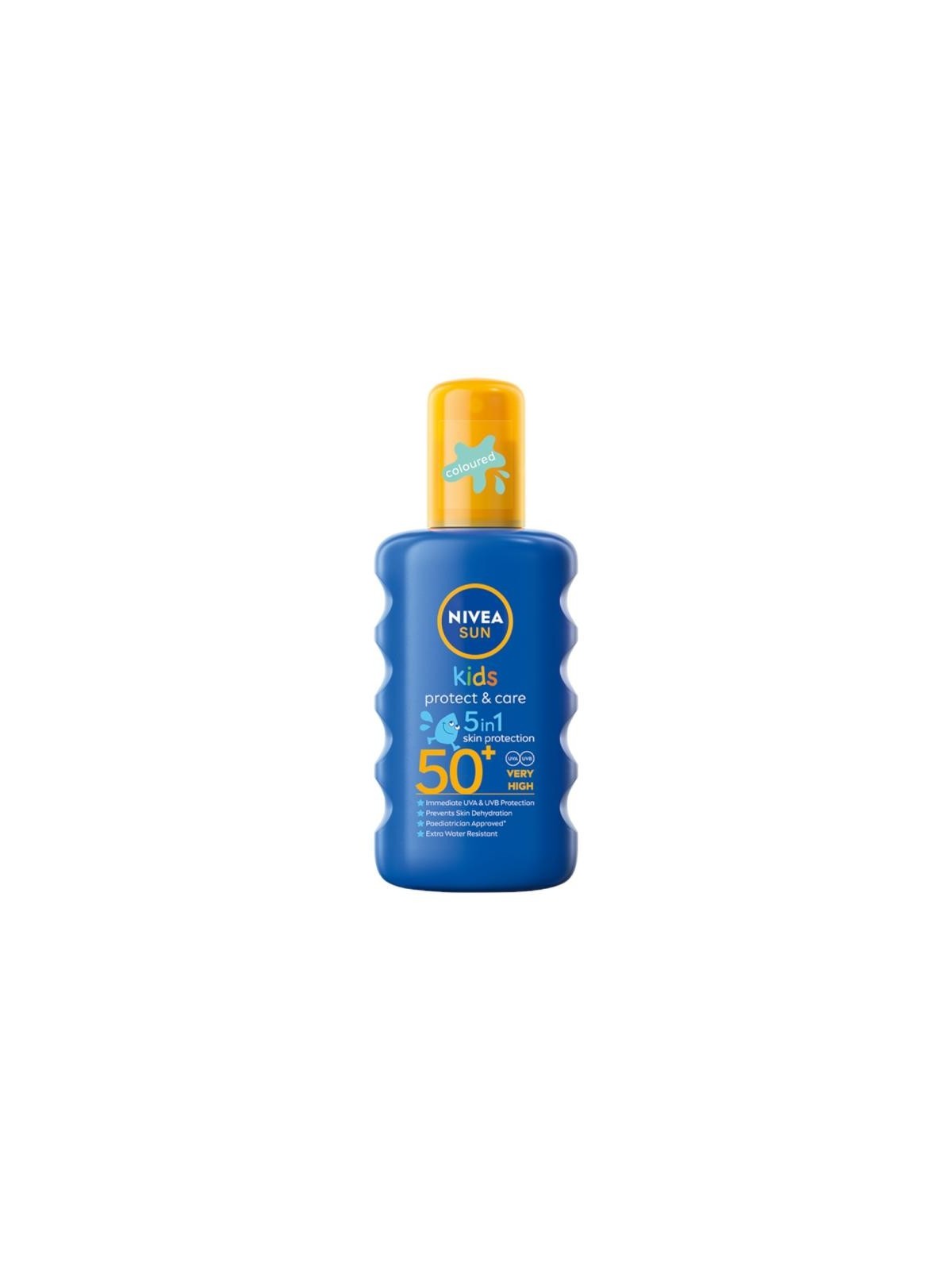 NIVEA Sun Kids Protect  Care spray protettivo solare idratante per bambini SPF50 200ml