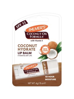 Balsamo per labbra all'olio di cocco Palmer's SPF15 4g