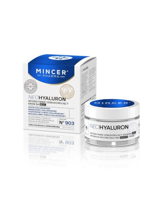 MINCER PHARMA NeoHyaluron crema viso rigenerante notte 903 50ml