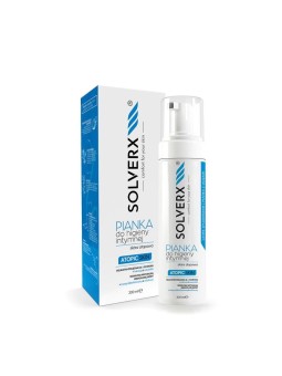 SOLVERX Schiuma Igienica Intima per Pelle Atopica 200ml