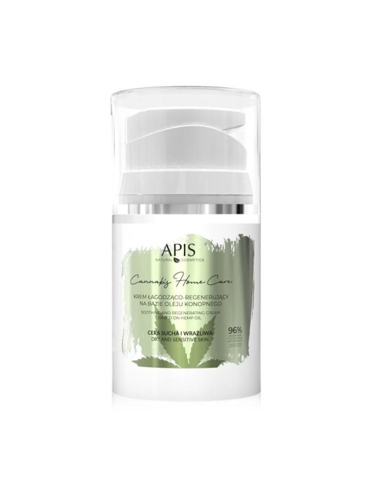 Crema lenitiva e rigenerante con olio di canapa 50ml