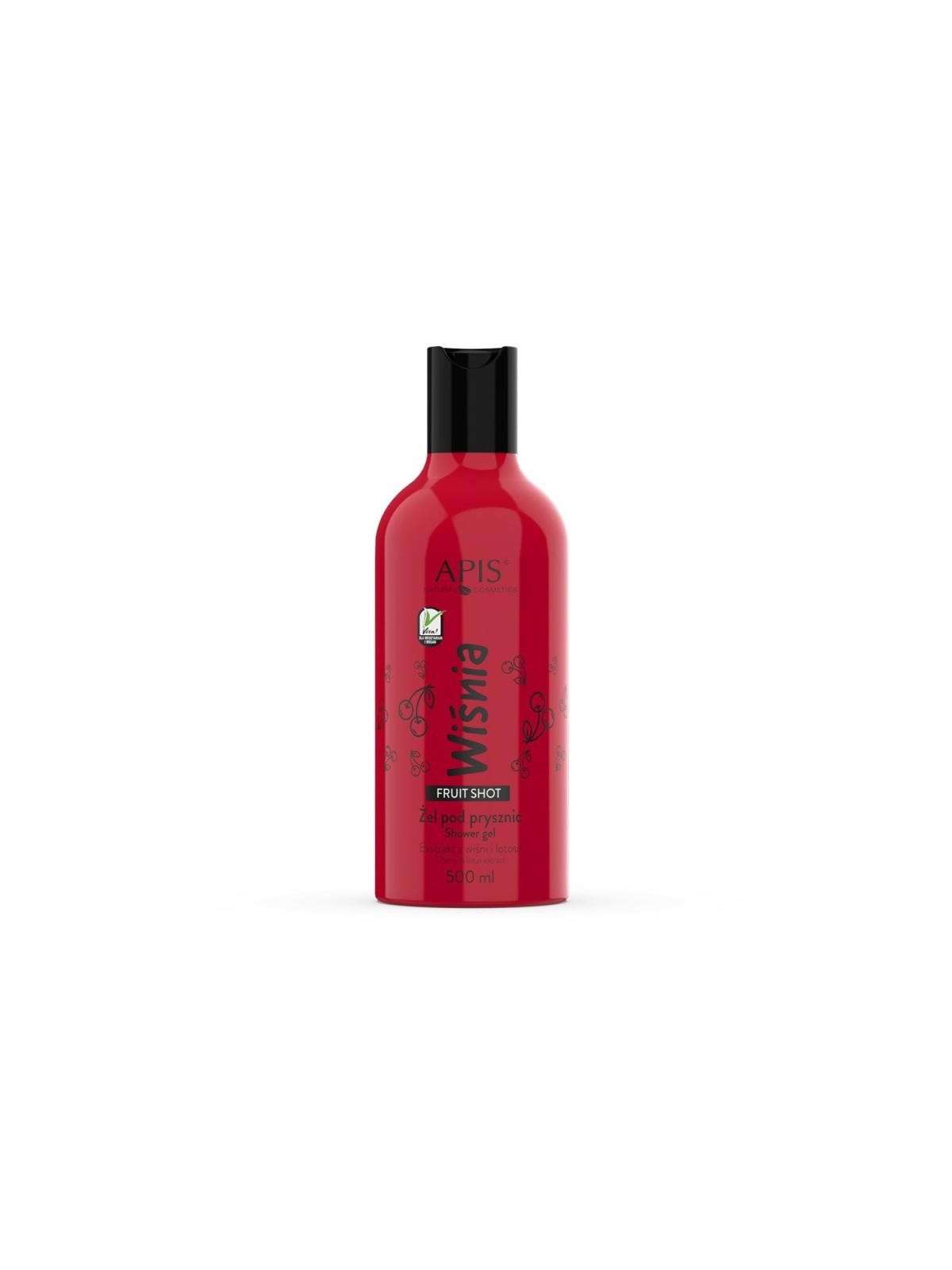 Gel doccia alla ciliegia APIS Fruit Shot 500ml