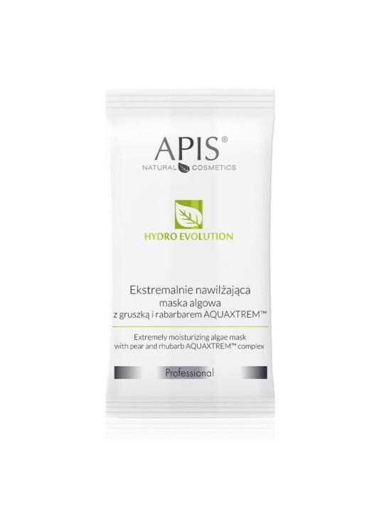 Maschera alle alghe estremamente idratante con pera e rabarbaro APIS Hydro Evolution