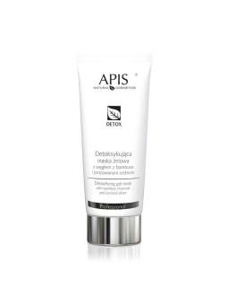 APIS Professional Detox Gel Mask maschera gel detossinante con carbone di bamb e argento ionizzato 200ml