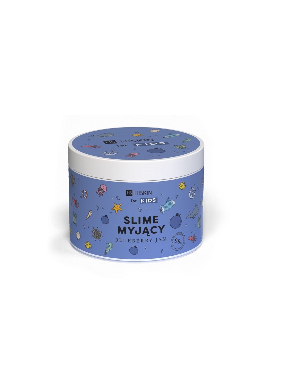 Gelatina detergente per il corpo per bambini Mirtillo 150ml