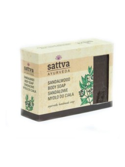 SATTVA Body Soap Sapone indiano alla glicerina Sandalo 125g