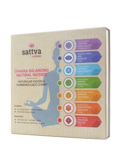 SATTVA Chakra Balancing Natural Incense incenso naturale armonizzante dei chakra 49 pz