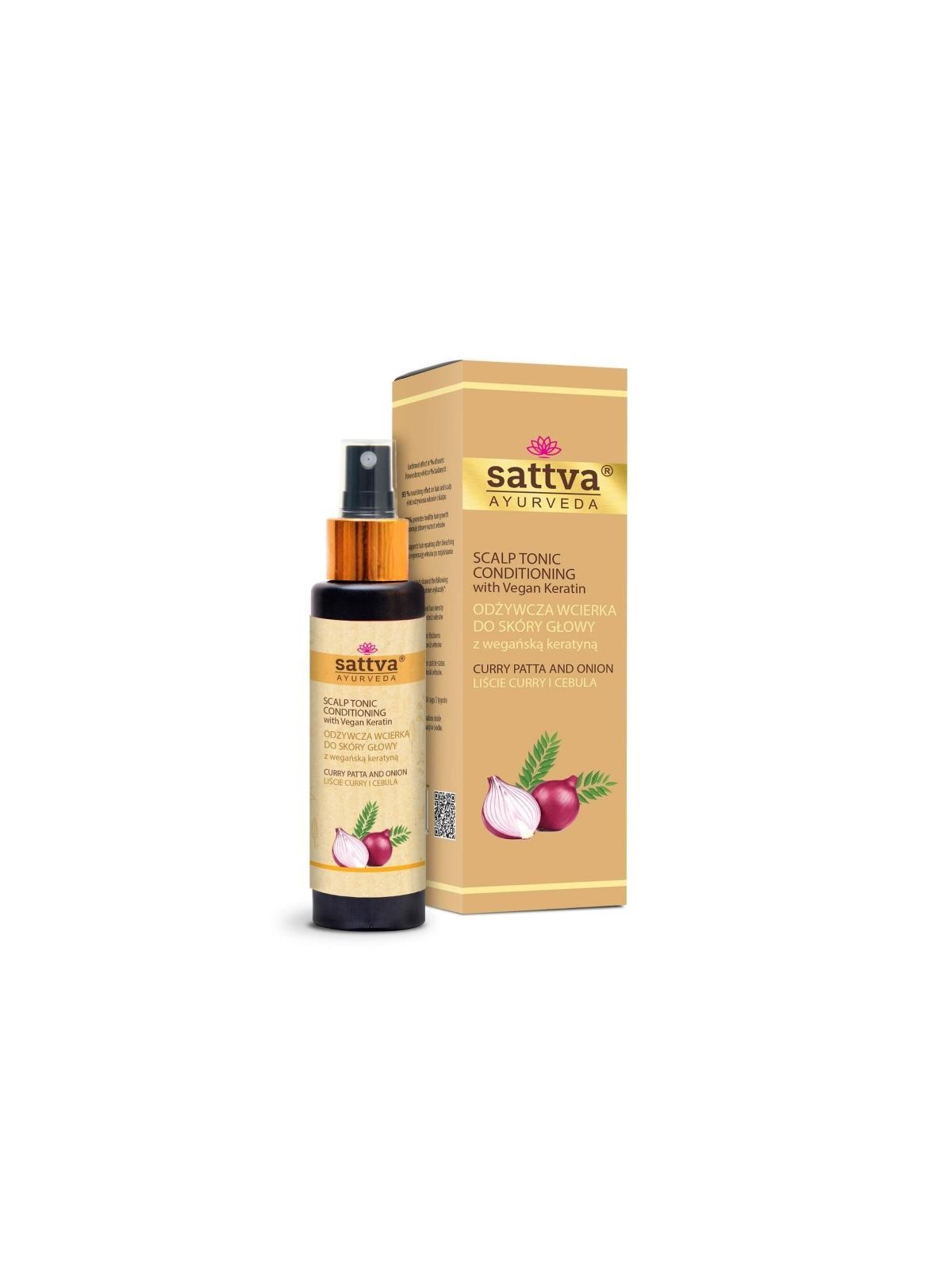 Curry and Onion Hair Tonic 100ml - SATTVA