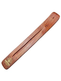 Supporto per bastoncini di incenso in legno naturale