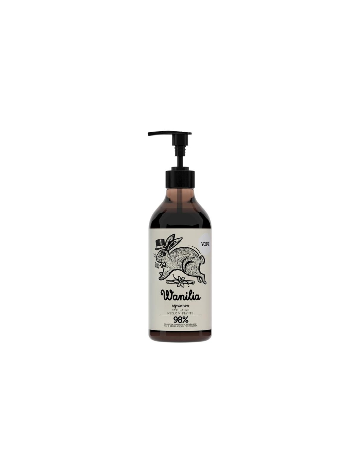 YOPE Moisturising Liquid Soap Vaniglia e Cannella 500ml