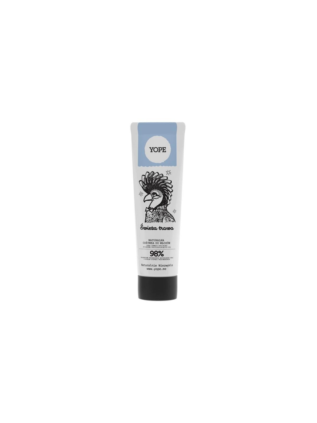 YOPE Balsamo naturale per capelli Erba fresca 170ml