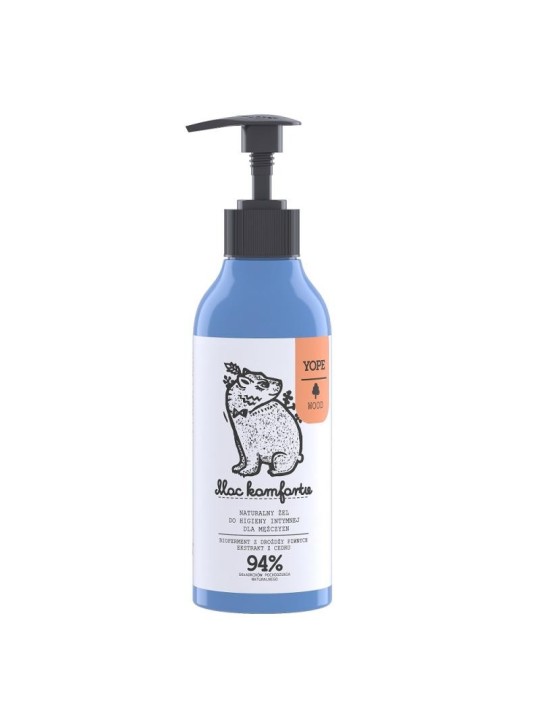 Gel igienico intimo naturale per uomo 300ml