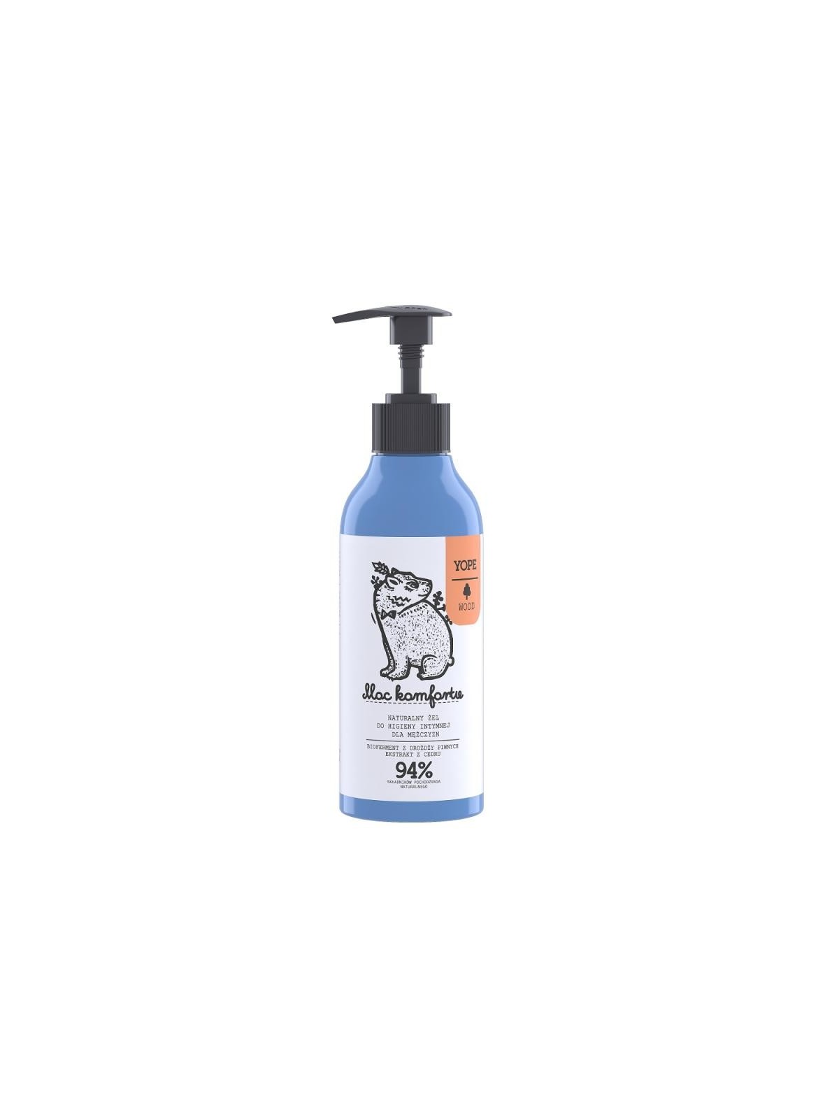 Gel igienico intimo naturale per uomo 300ml