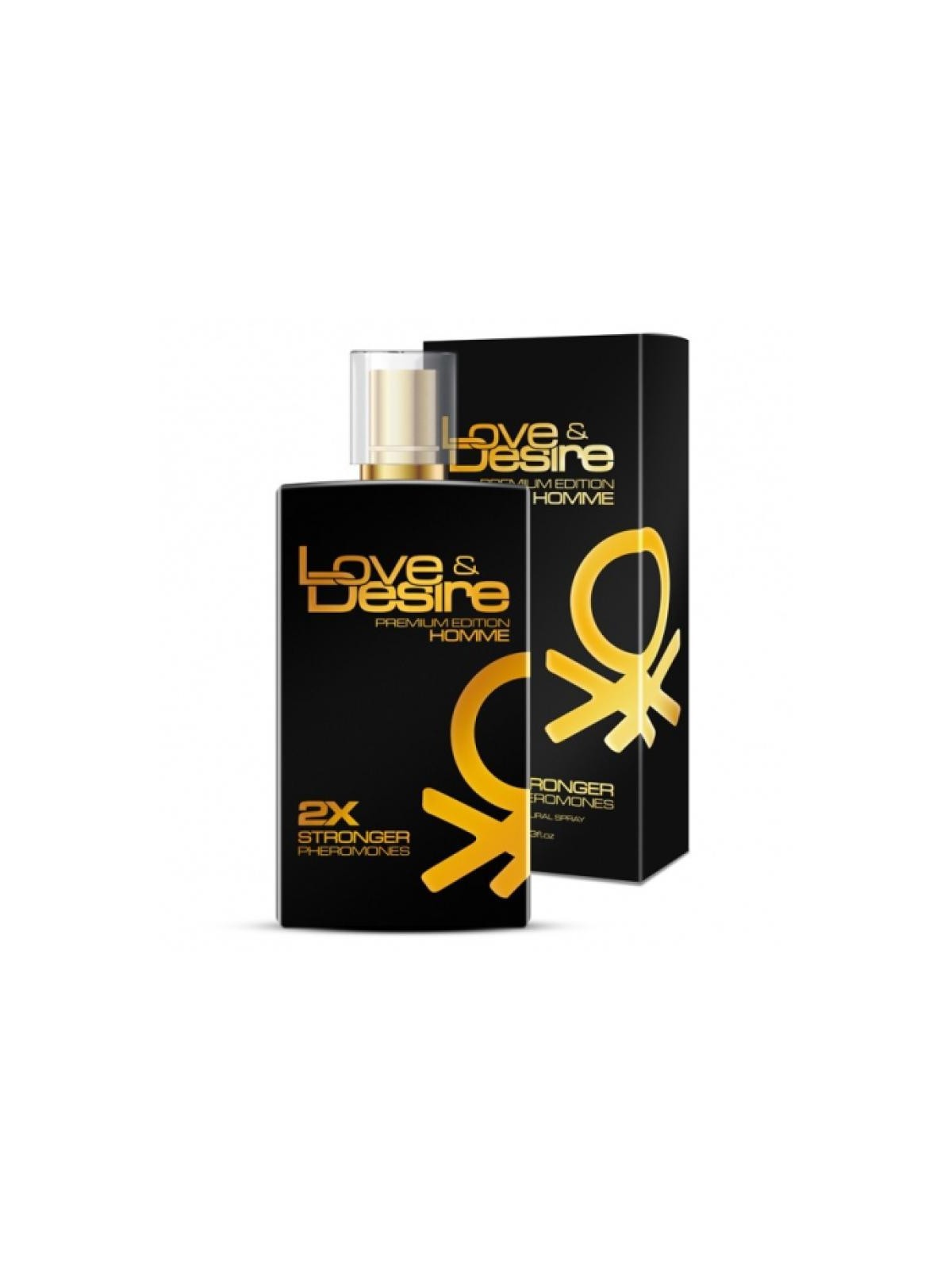 LOVE DESIRE Premium Edition Homme 2x Stronger Pheromones 100ml