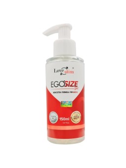 LOVE STIM Ego Size Gel For Men Gel intimo per lingrandimento del pene Ginseng e Guaran 150ml